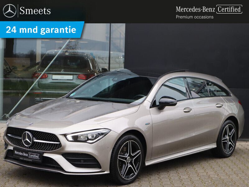 Grijs Gebruikt 2021 Mercedes CLA250e Shooting Brake AMG line Stationwagen | € 34.888 (Duur) - Afbeelding 1/4