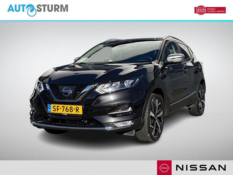 Zwart Occasion 2018 Nissan Qashqai N-Connecta SUV | € 17.749 (Eerlijke prijs) - Afbeelding 1/4