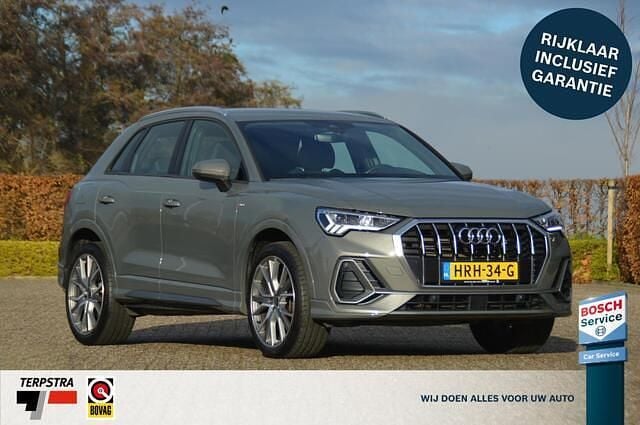 Grijs Gebruikt 2022 Audi Q3 S-Line SUV | € 34.950 (Goede deal) - Afbeelding 1/4