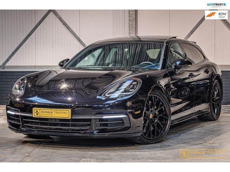 Zwart Occasion 2017 Porsche Panamera Sedan | € 54.950 (Eerlijke prijs) - Afbeelding 1/4