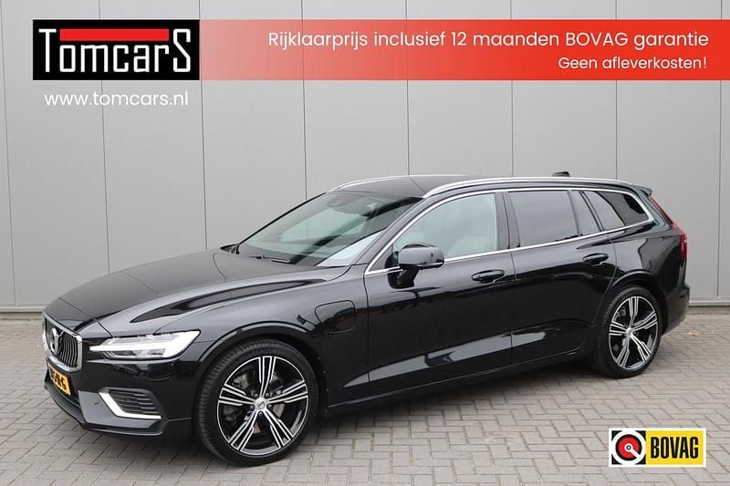Zwart Gebruikt 2021 Volvo V60 Inscription Stationwagen | € 32.750 (Eerlijke prijs) - Afbeelding 1/3
