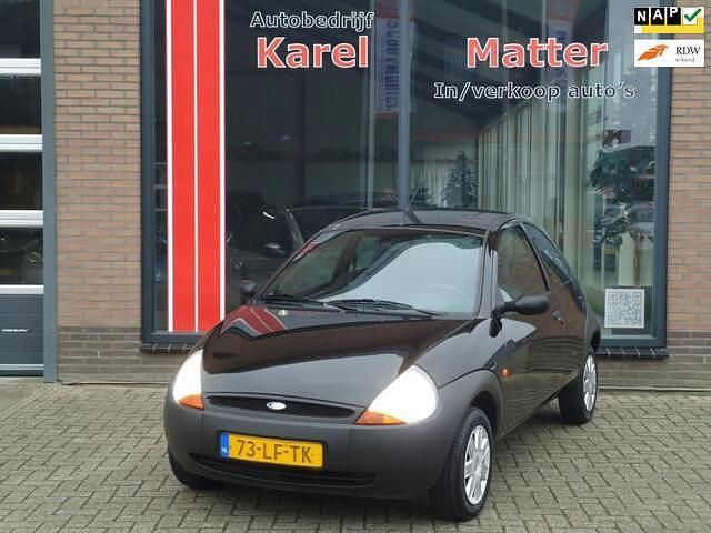 Zwart Gebruikt 2003 Ford Ka Style Hatchback | € 1.295 (Eerlijke prijs) - Afbeelding 1/4