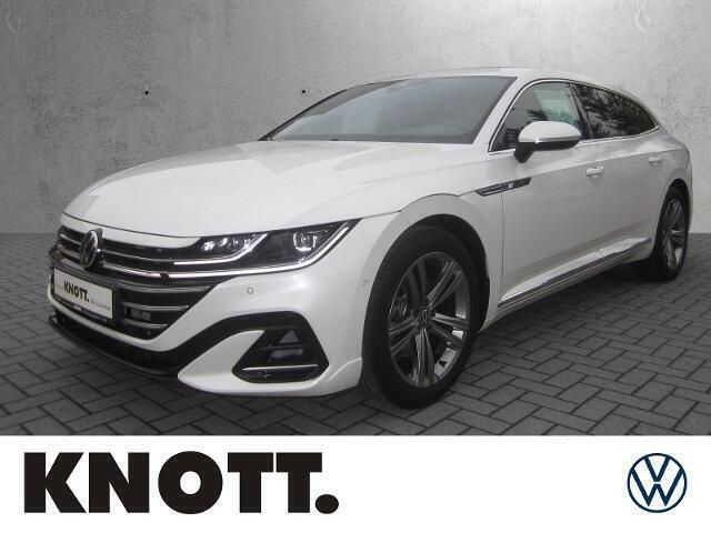 Wit Gebruikt 2021 VW Arteon R-line Sedan | € 44.963 - Afbeelding 1/4