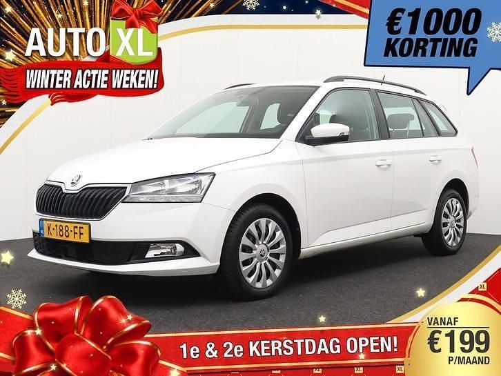 Wit Gebruikt 2021 Skoda Fabia Business Line Stationwagen | € 11.940 (Goede deal) - Afbeelding 1/4