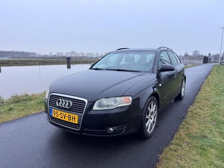 Occasion Audi A4 Proline 163 PK (119 kW) 2006 Zwart (metallic) Stationwagen