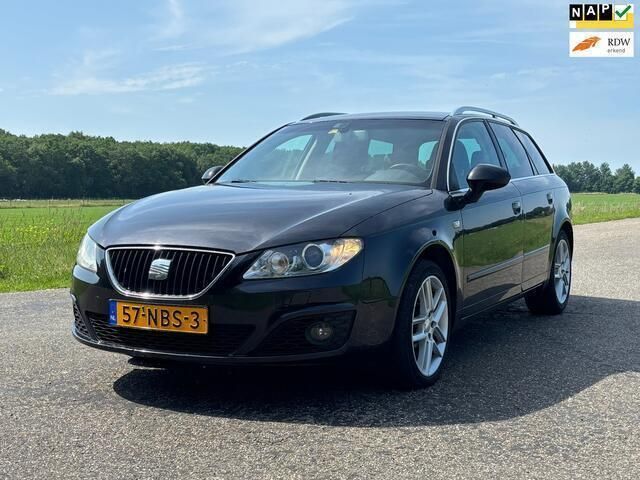Zwart Gebruikt 2010 Seat Exeo Stationwagen | € 3.250 (Eerlijke prijs) - Afbeelding 1/4