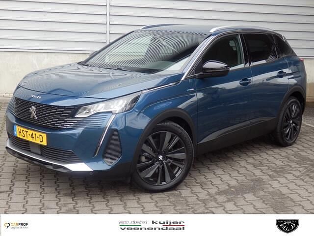 Blauw (metallic) Occasion 2023 Peugeot 3008 GT SUV | € 25.440 (Super prijs) - Afbeelding 1/4