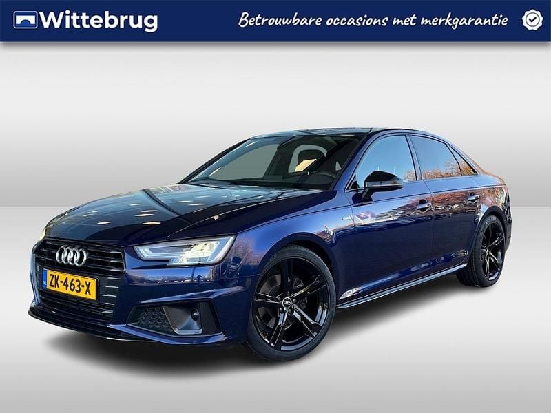 Blauw Gebruikt 2019 Audi A4 Black Edition Sedan | € 25.950 (Iets duurder) - Afbeelding 1/3