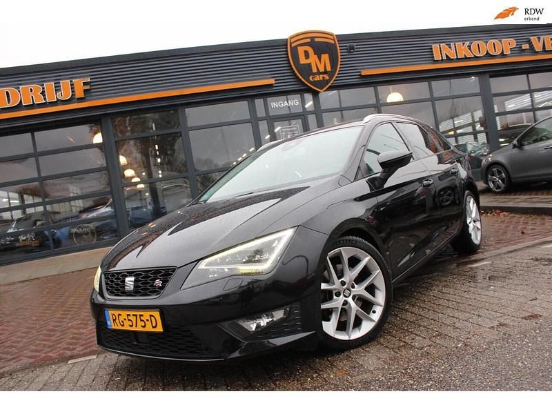 Occasion Seat Leon ST FR 180 PK (132 kW) 2014 Zwart Stationwagen