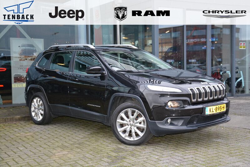 Zwart Gebruikt 2016 Jeep Cherokee SUV | € 18.644 - Afbeelding 1/4
