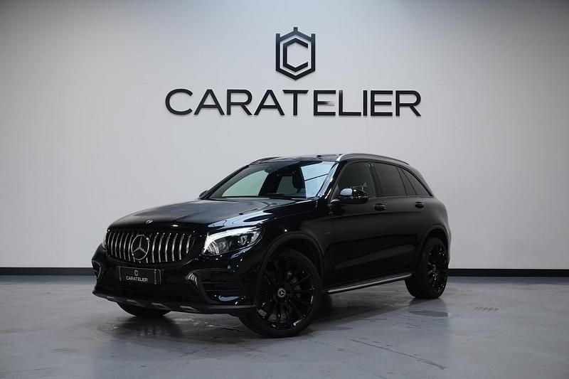 Zwart Occasion 2018 Mercedes GLC350 Premium Plus SUV | € 29.900 (Eerlijke prijs) - Afbeelding 1/4