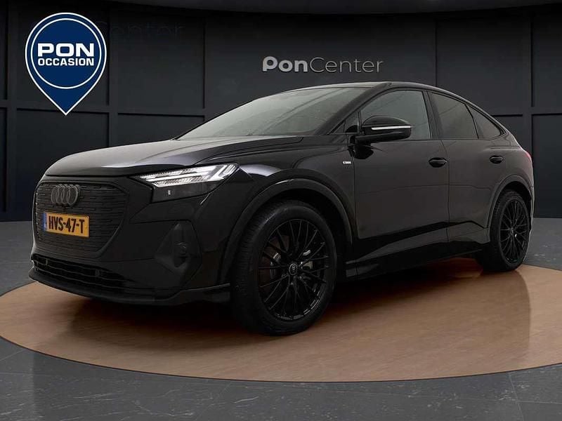 Zwart Gebruikt 2025 Audi Q4 Sportback e-tron S-Line SUV | € 48.850 (Eerlijke prijs) - Afbeelding 1/3