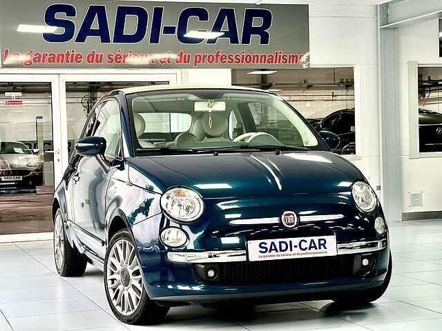 Blauw Gebruikt 2015 Fiat 500C Pop Star Cabriolet | € 6.490 (Goede deal) - Afbeelding 1/4