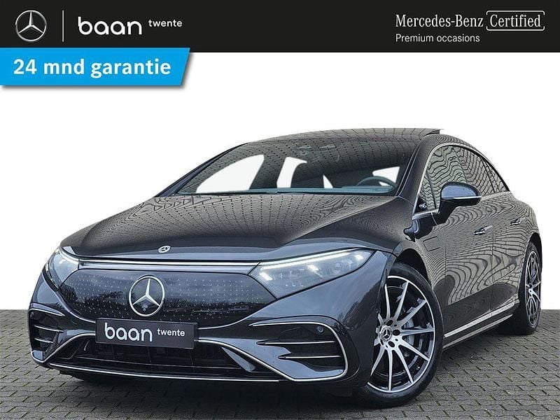 Grijs Occasion 2023 Mercedes EQS450+ AMG line Hatchback | € 69.900 (Super prijs) - Afbeelding 1/4