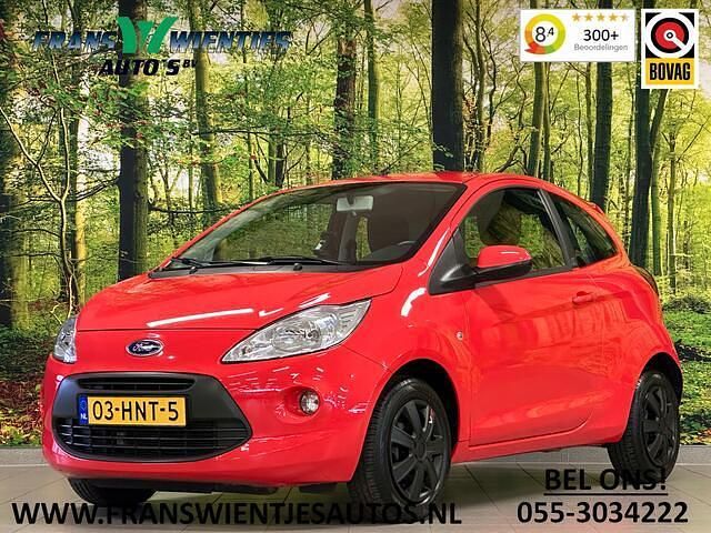 Rood Gebruikt 2009 Ford Ka Titanium Hatchback | € 4.945 (Eerlijke prijs) - Afbeelding 1/4