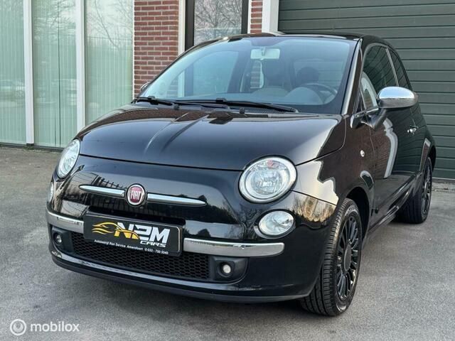 Zwart Gebruikt 2009 Fiat 500 Lounge Hatchback | € 5.240 (Eerlijke prijs) - Afbeelding 1/4