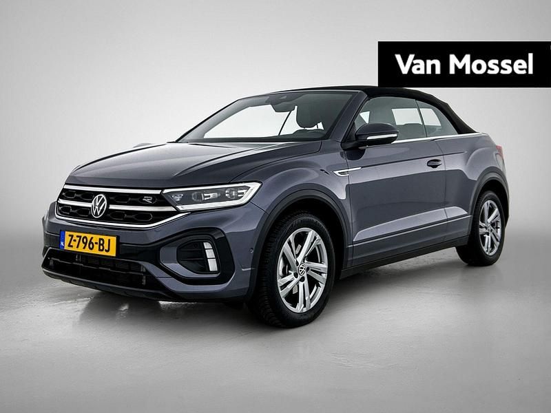 Grijs Occasion 2023 VW T-Roc Cabriolet R-line Cabriolet | € 37.900 (Eerlijke prijs) - Afbeelding 1/4
