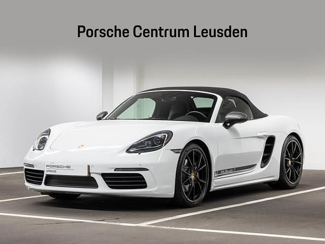 Wit Gebruikt 2019 Porsche 718 Boxster T Cabriolet | € 74.900 - Afbeelding 1/4
