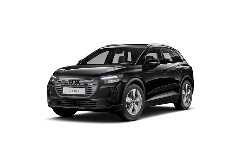 Mythoszwart metallic Nieuw 2025 Audi Q4 e-tron Design SUV | € 53.670 (Iets duurder) - Afbeelding 1/4