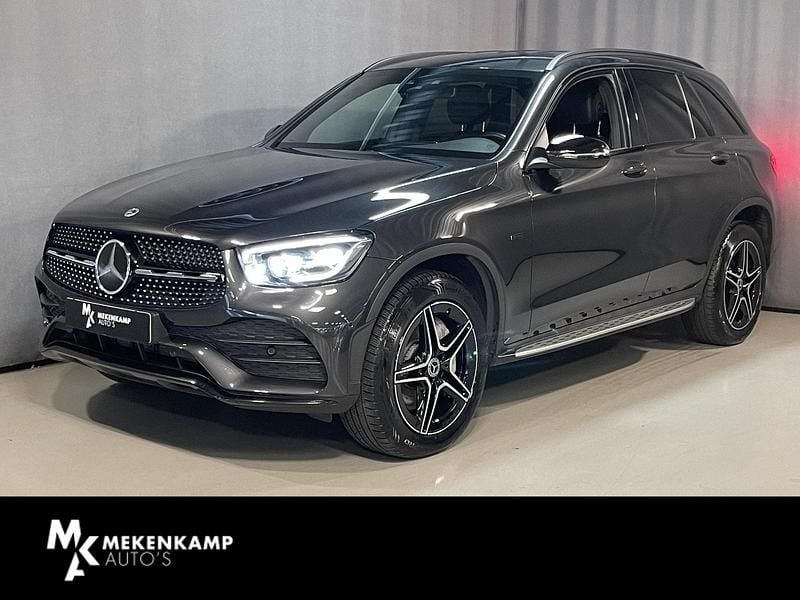 Grijs Gebruikt 2020 Mercedes GLC300 AMG line SUV | € 38.950 (Super prijs) - Afbeelding 1/4