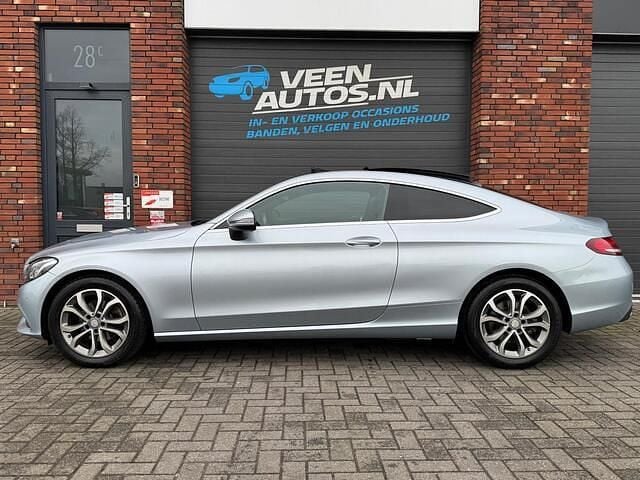 Occasion Mercedes C180 Edition 156 PK (114 kW) 2017 Grijs (metallic) Coupé