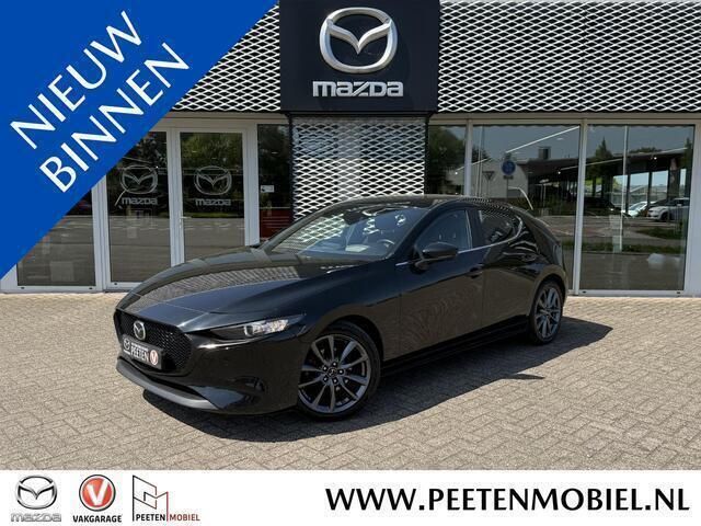 Zwart Gebruikt 2020 Mazda 3 Comfort Hatchback | € 21.895 (Eerlijke prijs) - Afbeelding 1/4