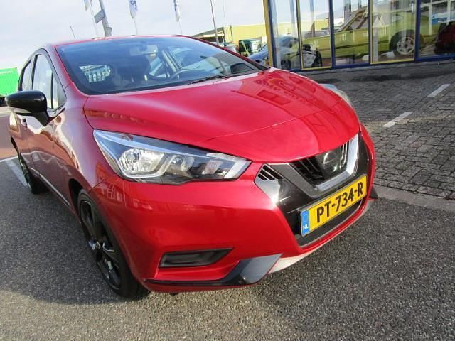 Occasion Nissan Micra Acenta 71 PK (52 kW) 2017 Rood (metallic) Hatchback