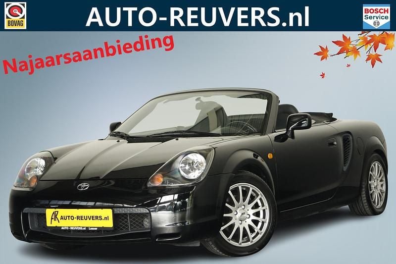 Zwart Gebruikt 2000 Toyota MR2 Cabriolet | € 16.900 - Afbeelding 1/4