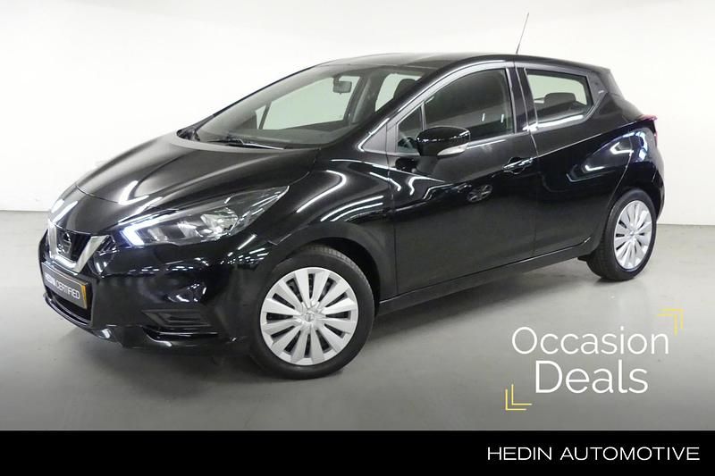 Zwart Occasion 2022 Nissan Micra Acenta Hatchback | € 12.745 (Eerlijke prijs) - Afbeelding 1/4