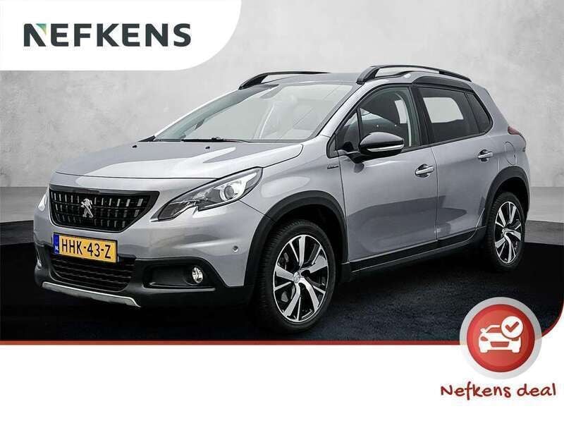 Grijs Gebruikt 2019 Peugeot 2008 GT-line SUV | € 16.400 (Eerlijke prijs) - Afbeelding 1/3