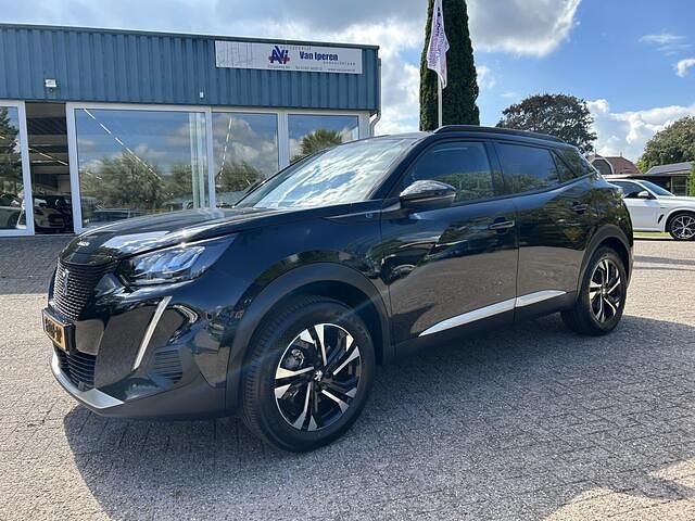 Zwart Gebruikt 2022 Peugeot e-2008 Allure SUV | € 16.850 (Goede deal) - Afbeelding 1/4