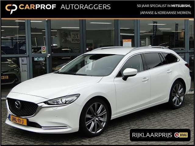 Wit Gebruikt 2020 Mazda 6 Luxury Stationwagen | € 27.495 (Eerlijke prijs) - Afbeelding 1/4