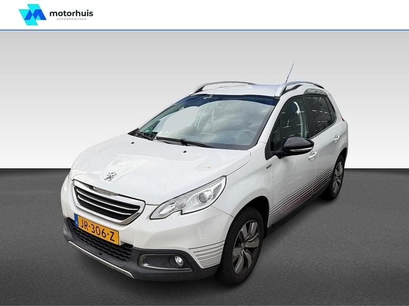 Wit Gebruikt 2016 Peugeot 2008 SUV | € 8.440 (Super prijs) - Afbeelding 1/4