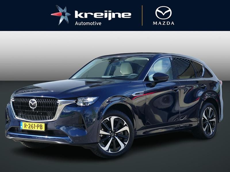 Blauw Gebruikt 2022 Mazda CX-60 Takumi-Line SUV | € 41.925 (Iets duurder) - Afbeelding 1/4