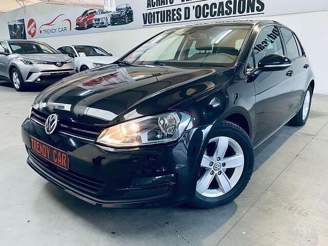 Zwart Occasion 2015 VW Golf Trendline Sedan | € 10.850 (Iets duurder) - Afbeelding 1/4