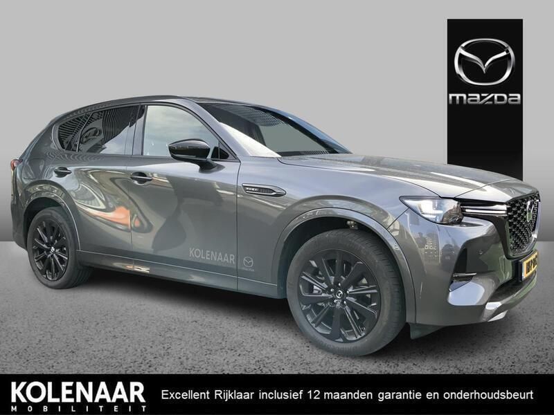 Grijs Nieuw 2025 Mazda CX-60 Homura-Line SUV | € 59.895 - Afbeelding 1/4