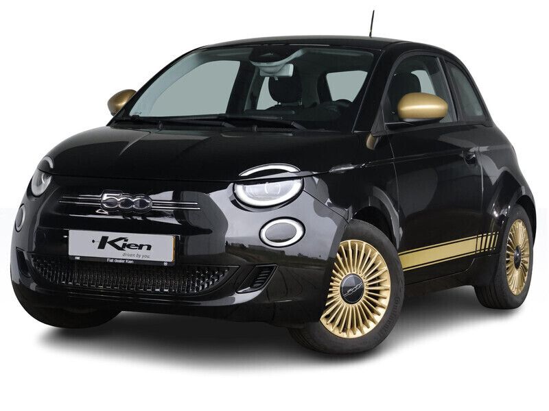 Zwart Gebruikt 2020 Fiat 500e Icon Hatchback | € 20.000 - Afbeelding 1/4