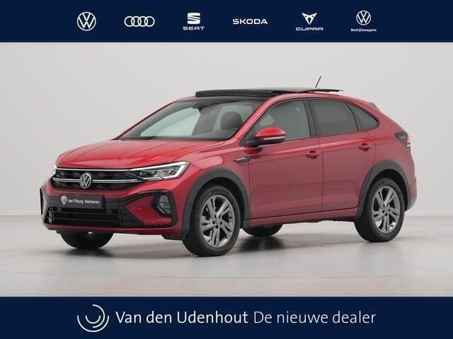 Rood, metallic lak Gebruikt 2022 VW Taigo R-line SUV | € 28.940 (Iets duurder) - Afbeelding 1/4
