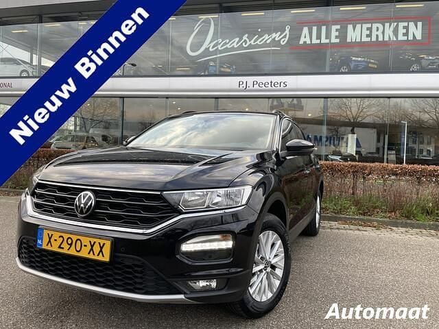 Zwart Gebruikt 2020 VW T-Roc Style SUV | € 21.750 (Super prijs) - Afbeelding 1/4