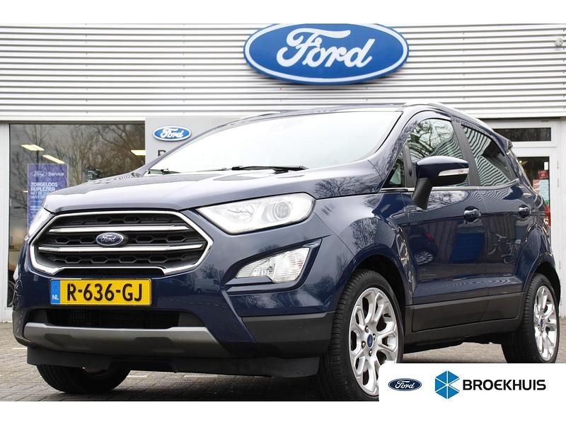 Blauw Gebruikt 2021 Ford Ecosport Titanium SUV | € 16.900 (Goede deal) - Afbeelding 1/4