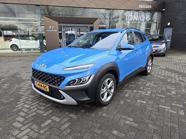 Blauw (metallic) Occasion 2021 Hyundai Kona SUV | € 17.950 (Goede deal) - Afbeelding 1/4
