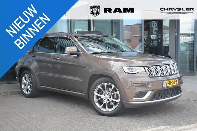 Bruin Gebruikt 2020 Jeep Grand Cherokee Summit SUV | € 32.950 (Eerlijke prijs) - Afbeelding 1/4
