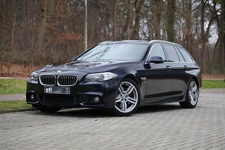 Zwart Gebruikt 2014 BMW 530 Executive Stationwagen | € 10.950 (Super prijs) - Afbeelding 1/4