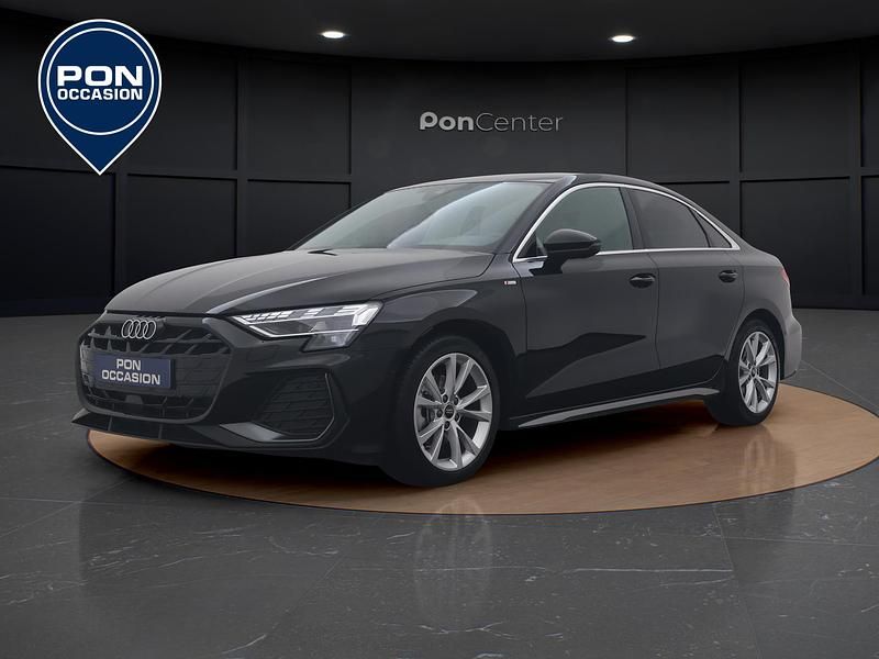 Zwart Occasion 2025 Audi A3 S-Line Sedan | € 36.450 (Eerlijke prijs) - Afbeelding 1/3
