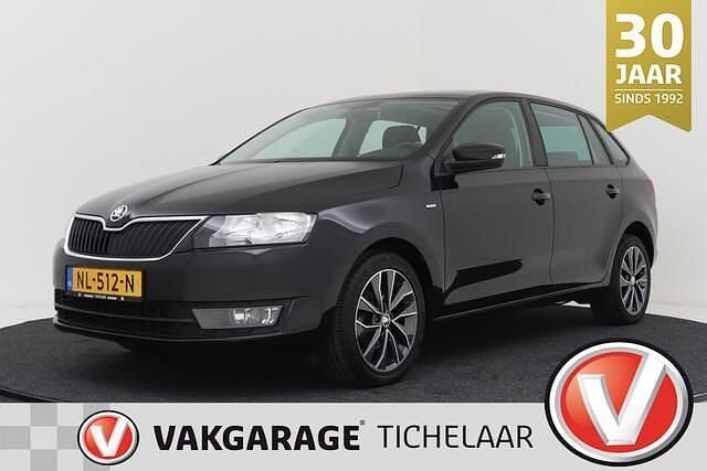 Zwart Gebruikt 2017 Skoda Rapid Drive Hatchback | € 12.799 (Eerlijke prijs) - Afbeelding 1/4