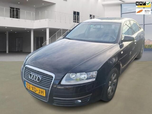 Zwart Gebruikt 2007 Audi A6 Business Sedan | € 3.900 (Goede deal) - Afbeelding 1/4