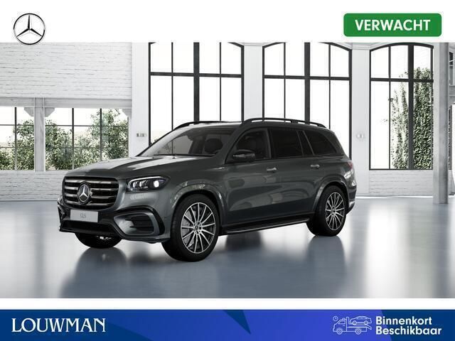 Selenietgrijs (licht zilver metallic) Nieuw 2025 Mercedes GLS450 AMG line SUV | € 197.994 - Afbeelding 1/4