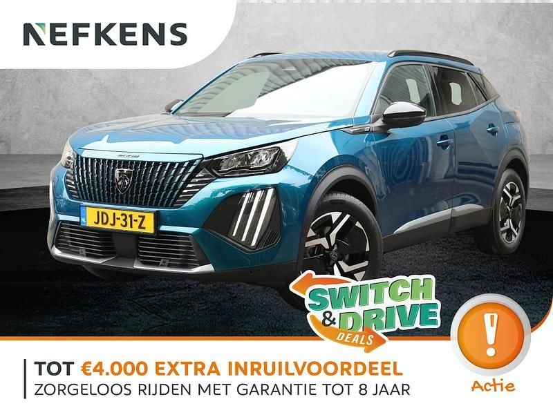 Blauw Nieuw 2025 Peugeot e-2008 Allure SUV | € 34.800 (Goede deal) - Afbeelding 1/4