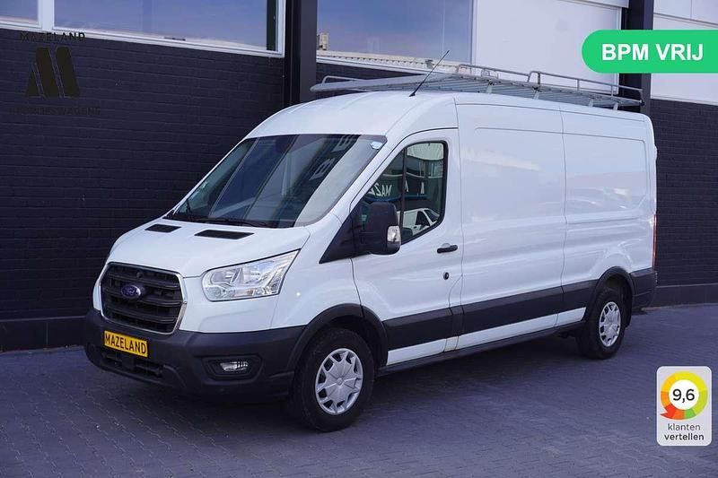 Wit Gebruikt 2021 Ford Transit Van | € 16.900 (Super prijs) - Afbeelding 1/3