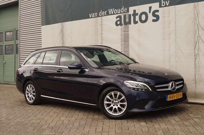 Occasion Mercedes C180 Business 122 PK (89 kW) 2019 Blauw Stationwagen
